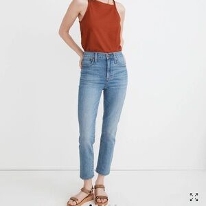 Madewell Perfect Vintage Crop Jeans